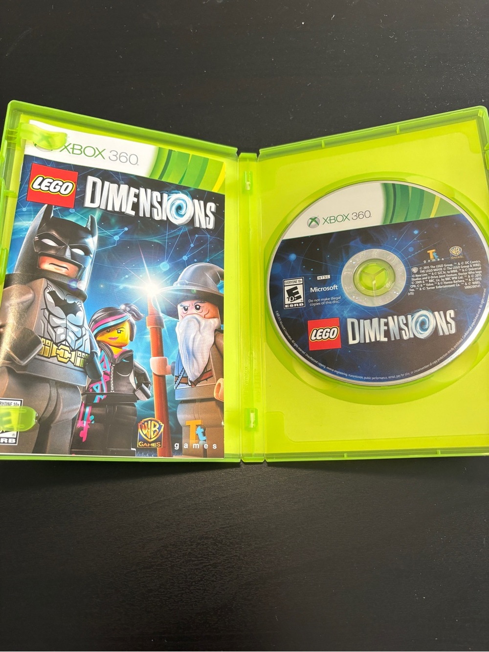LEGO Dimensions Xbox 360 Game Disc & Case - Green